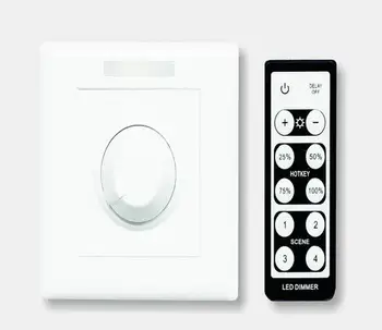 

BC-320-010v LED Dimmer IR remote wall mounted LED Dimmer 0-10v analog signal led dimmer 85-265V