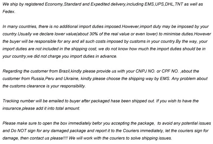 shipping