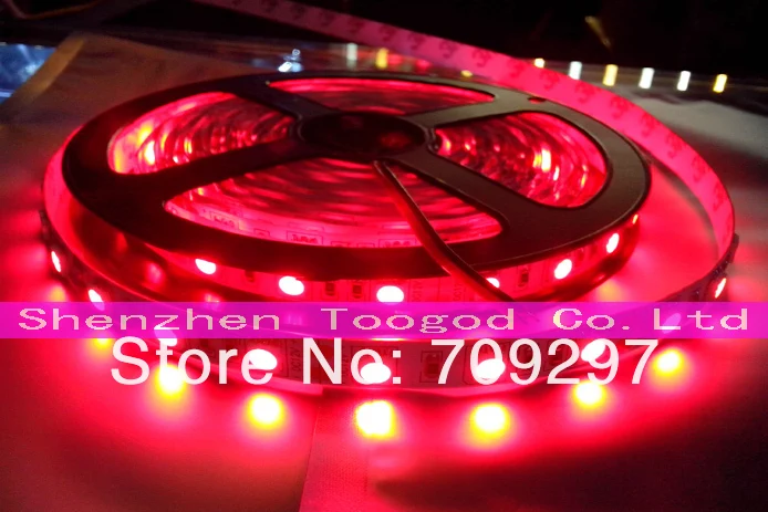 DHL/FedEx, 200 м/лот, 300LED Номера Водонепроницаемый белый/теплый/красный/синий/зеленый/желтый/RGB DC12V 5050 Светодиодные ленты огни, 60LED/M 800787