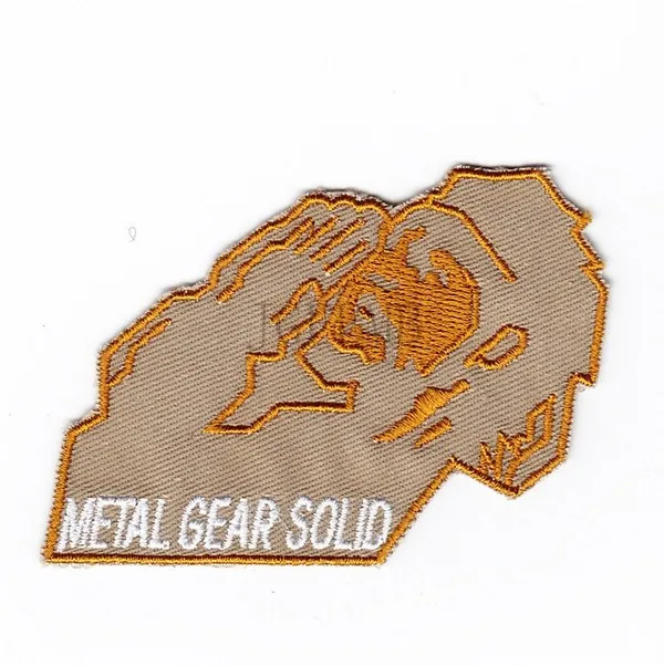 Tan MGS с надписью «Fox Hound» группа специального назначения Hound Head Tribute вышитая нашивка B2080