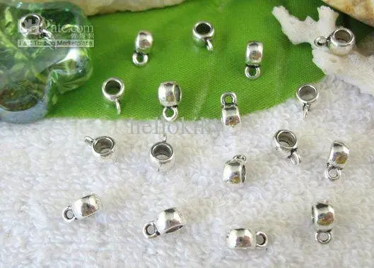 1800 шт. тибетский серебряный бочонок дужка A10108