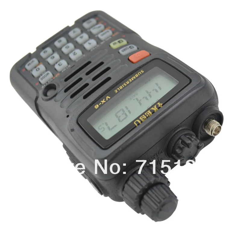 Yaesu VX-6R портативный Ham двухстороннее радио погружной FM трансивер Yaesu VX 6R радио