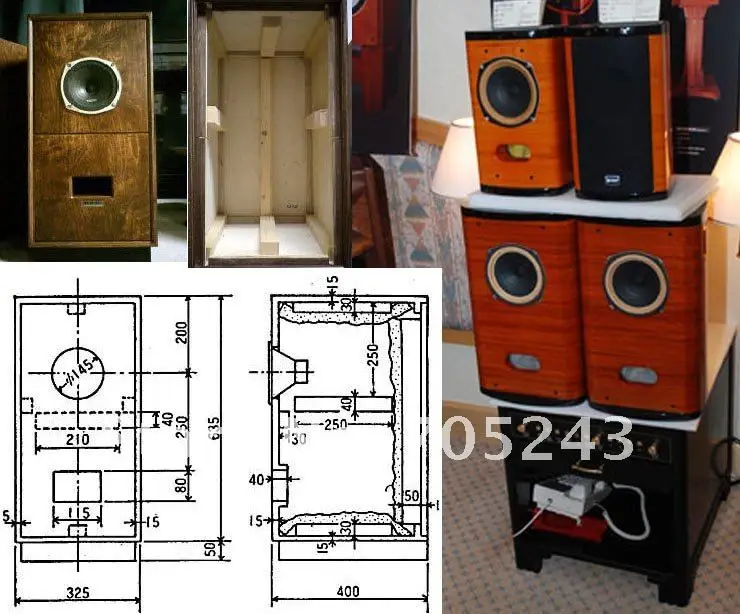 Пара 2 блока HiFI 6,5 7 дюймов DIATONE P610 восстановление Полнодиапазонный динамик полный диапазон НЧ динамик(алюминиевая рама версия