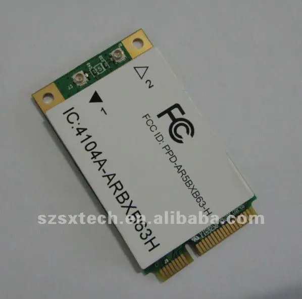 PCI-E express мини беспроводная сетевая карта AR5BXB63-H 459339-003, 802.11b/g для hp