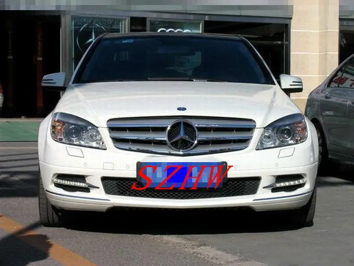 Июля King 7 светодиодов Габаритные огни DRL чехол для Benz 2007~ 2011 W204(c-класса) W221(s-класс), 1:1, замена Aftermarket