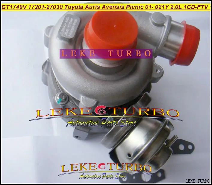 GT1749V 17201-27030 721164-0003 turbo for TOYOTA Auris Avensis Picnic Previa Estima 2001- 021Y 2.0TD 2.0L 1CD-FTV 115HP turbocharger (5)