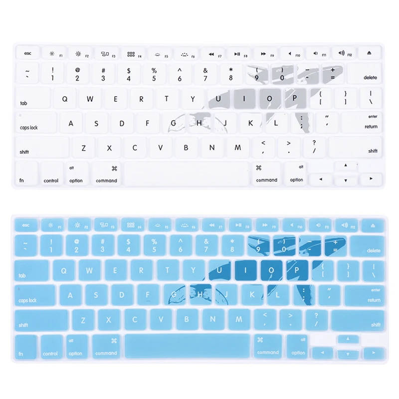 Силиконовый защитный чехол для MacBook Pro 1" 15" 1", силиконовый чехол для клавиатуры
