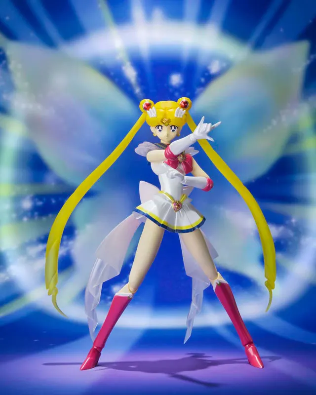 Оригинальная фигурка BANDAI Tamashii нация S. H. Figuarts(СВЧ)-Супер Сейлор Мун от "Pretty Guardian Sailor Moon"