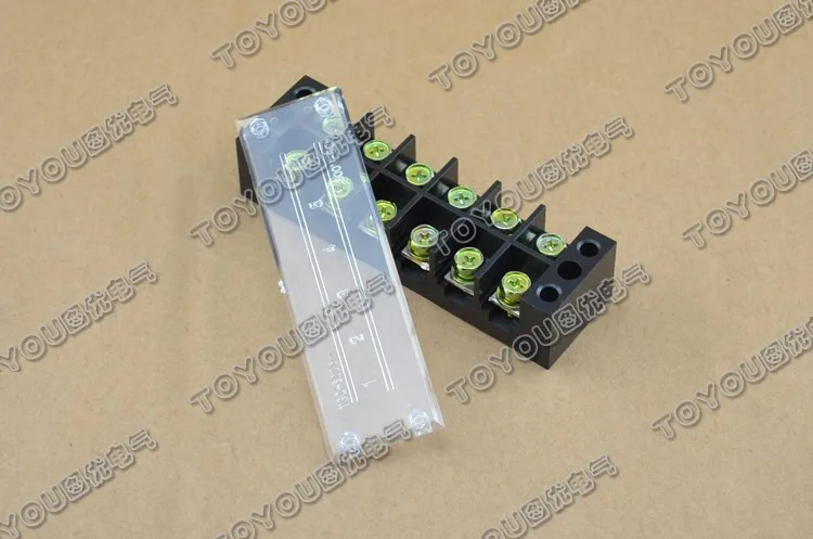 TBC-606 6Pin 60A 660V фиксированные клеммные блоки с барьером