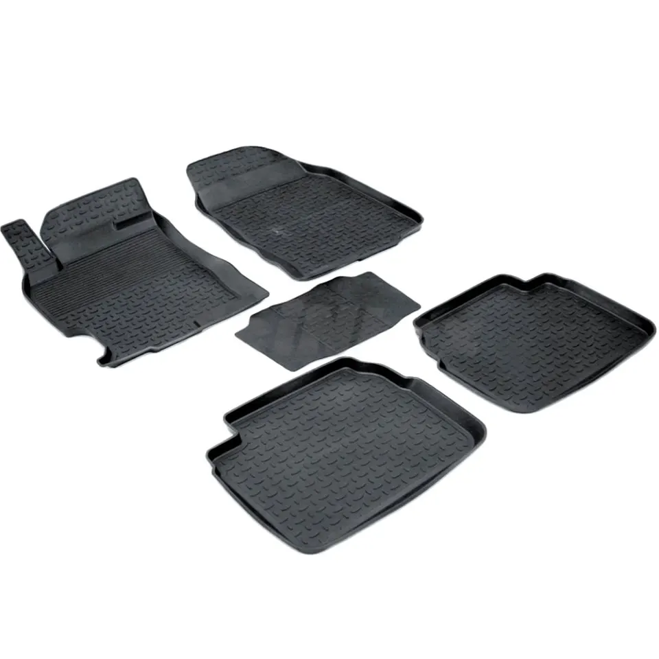 For Mazda 6 2008 2012 rubber floor mats into saloon 5 pcs/set Seintex