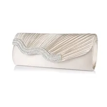 2016 Rhinestone shoulder bag Ladies Clutch Bag Women Evening Bag Wedding Party Purse Chain Handbag Bolsas