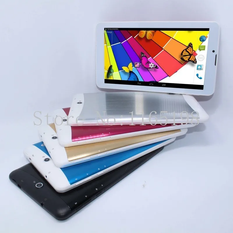 

Glavey 512MB/8GB 7 inch Android 4.2 MTK6572-1 dual core Dual Camera /SIM FM GPS Bluetooth 3G Phone call tablet pc