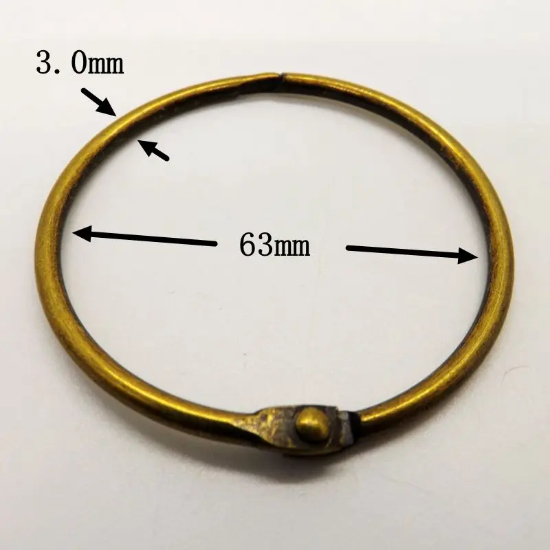 bronze binder clips
