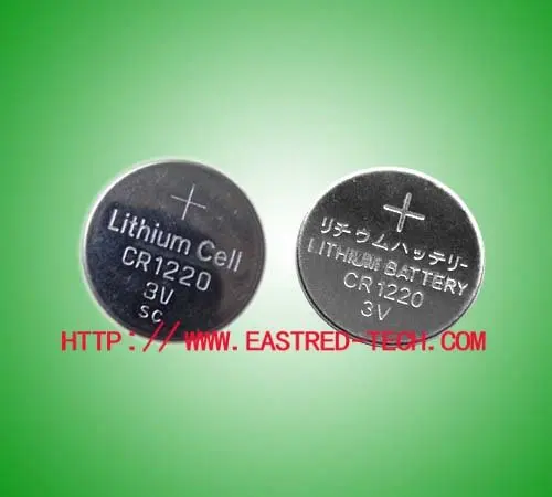 CR1220 3,0 V литиевые плоские батареи батарея