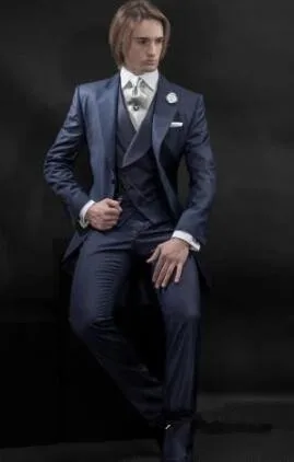 Остроконечные лацканы одна кнопка портной сделаны Модные мужские костюмы Slim Fit Terno Masculino высокое качество крутые дышащие удобные