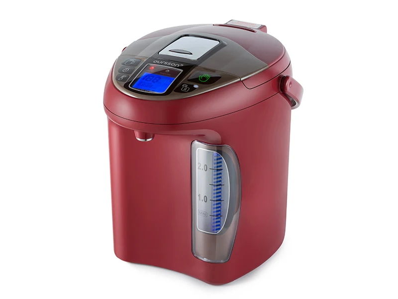 Темная Вишня Термопот Oursson TP3310PD/DC поддержка температуры, 5 режимов, удобный налив воды, потребляет мало энергии, вместительный бак на 3,3 литра - Цвет: Темная Вишня
