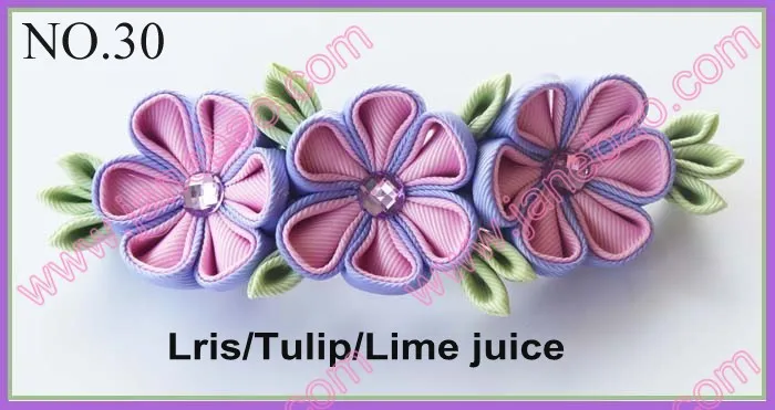 145 шт. 6 ''новые Kanzashi лепесток заколки катушка заколки волосы девушка клип