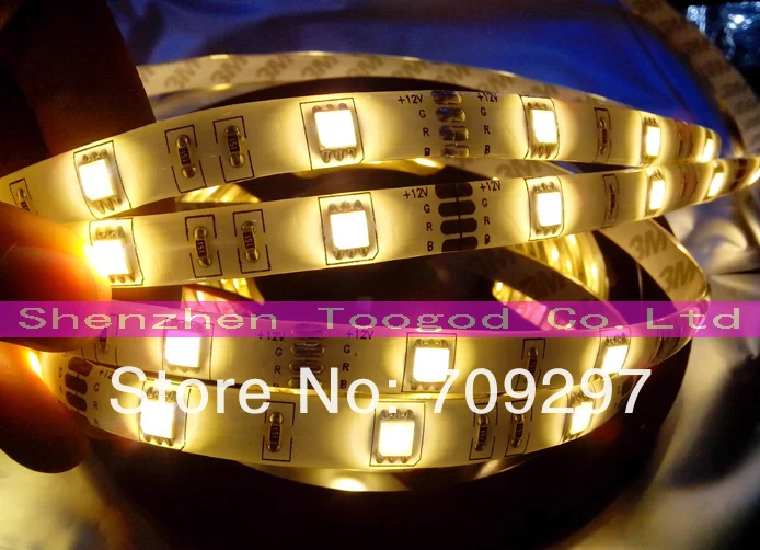 DHL/FedEx/EMS, 200 м/лот, 150LED IP65 Водонепроницаемый белый/теплый белый/синий/красный/зеленый/желтый/RGB, DC 12 В 5050 Светодиодные ленты, 30LED/M 1809