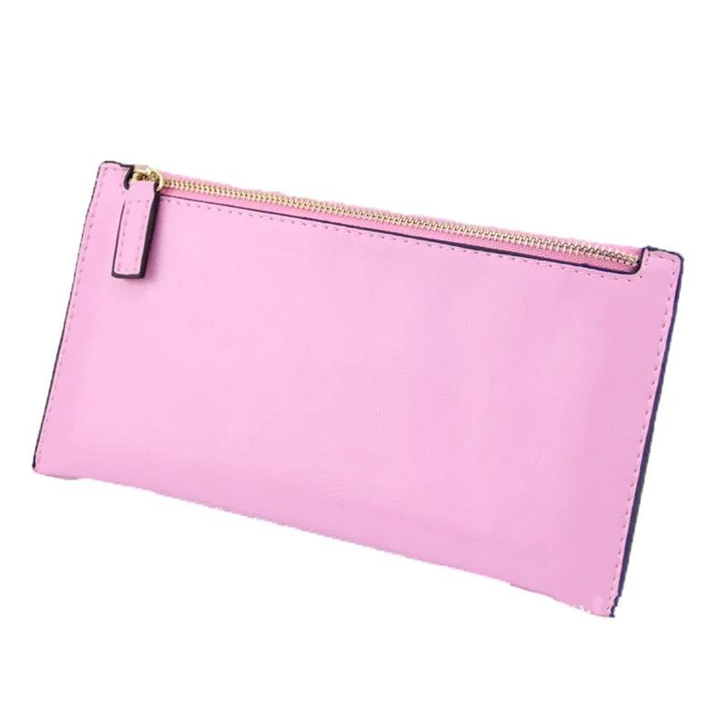 More Colors Women Fashion Genuine Leather Wallets Clutch women s Long Purse 100 Cow Leather