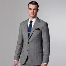 Terno Гангстер куртка Пальто Штаны изображения Нарядные Костюмы для свадьбы для Для мужчин смокинг Для Мужчин серый костюм Индивидуальный заказ(куртка+ брюки+ жилет+ галстук