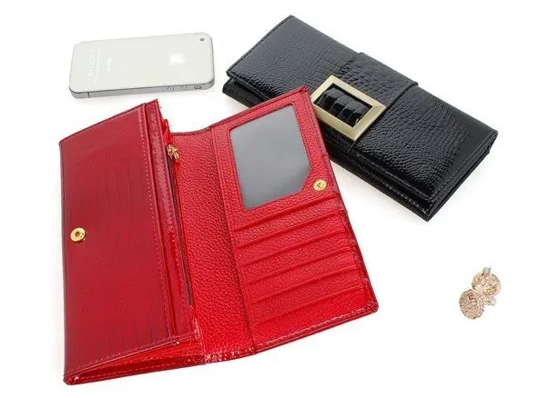 New 100% Genuine Leather Day Clutches  Women's Long Wallets,Evening bags,Clutch Bag,genuine leather handbag JJ208