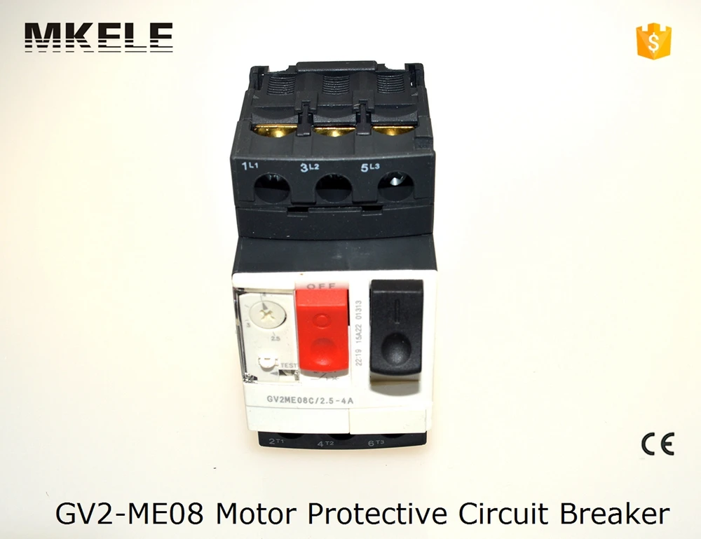 GV2 ME08 электродвигатель автоматический выключатель с Тепловой Магнитной защитой