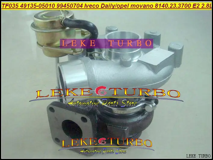 - TF035 49135-05010 53149886445 99450704 Turbocharger For Iveco Commercial Daily 2.8TD Opel Movano 8140.23.3700 Euro2 2.8L 122HP - (3)