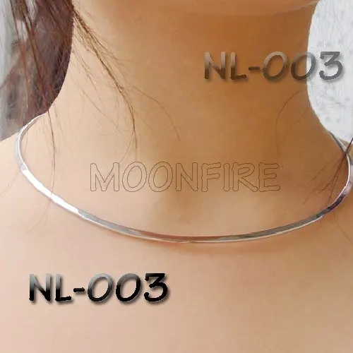 choker Necklace solid stainless steel 