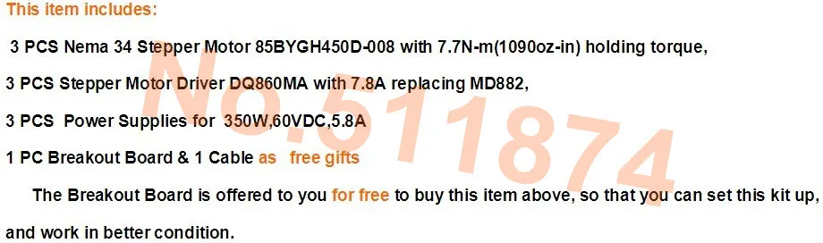3PCS 450D-008+3PCS DQ860MA+3PCS 350W 60V+1PC B&C marked