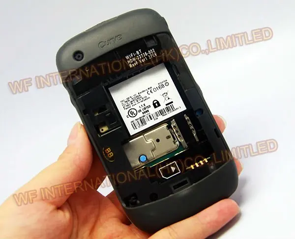 Смартфон BlackBerry 8520 Curve, разблокированный 3g wifi Bluetooth 8520, мобильный телефон и белый