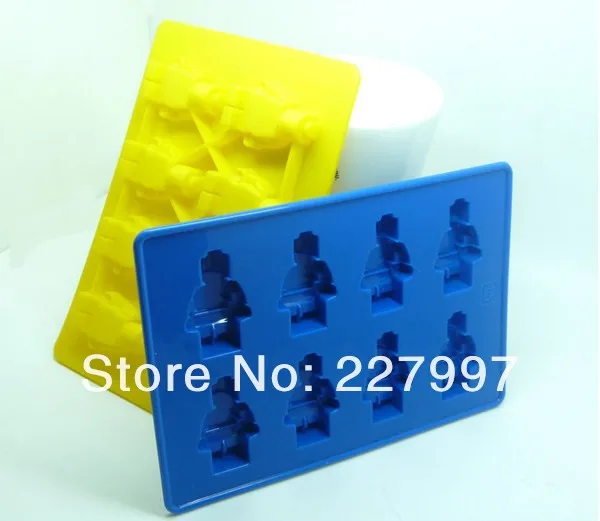 Робот Ice Mold Силиконовые Ice Cube лоток компанией DHL/FedEx
