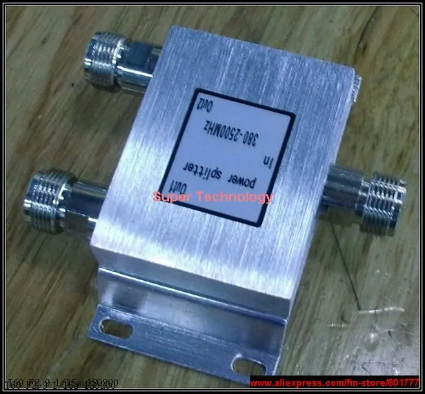 2 варианта Мощность сплиттер (380 ~ 2500 мГц) Мощность делитель для связи booster использовать gsm сигнала разветвитель сигнала Делитель для