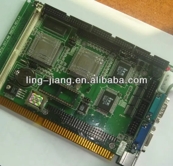 Aaeon SBC-357/4 Промышленная материнская плата половинного размера Процессор карты с клещ 8661F/ISA одноплатный компьютер