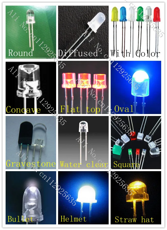 395-400nm светодиод УФ 2X3X4 мм диод квадратный dip led 3,0-3,5 в 1000 шт
