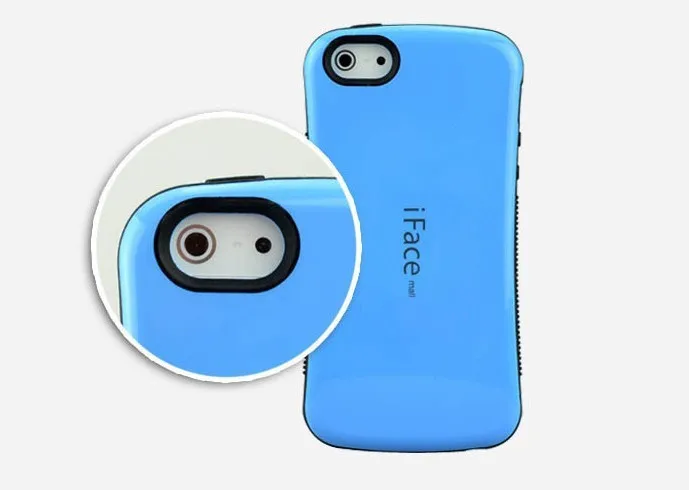 DHL,, высококачественный противоударный жесткий чехол для iphone 5C, чехол для Iface mall для iphone 5C, 10 цветов, 50 шт./партия
