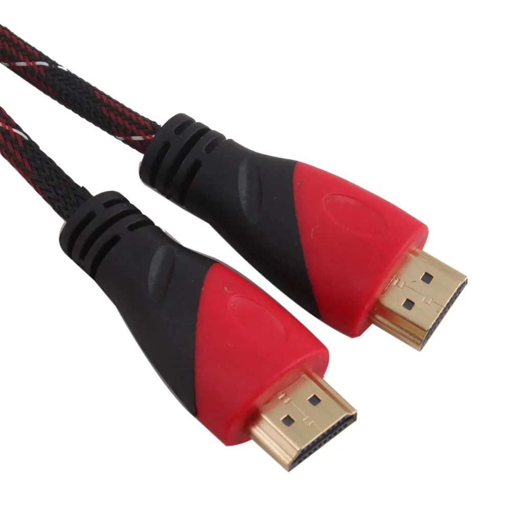 5ft 1.5 м hdmi-hdmi 1.4 Мужской Кабель-адаптер Золото Инструменты для наращивания волос 1080 P для PS3 HDTV#23828