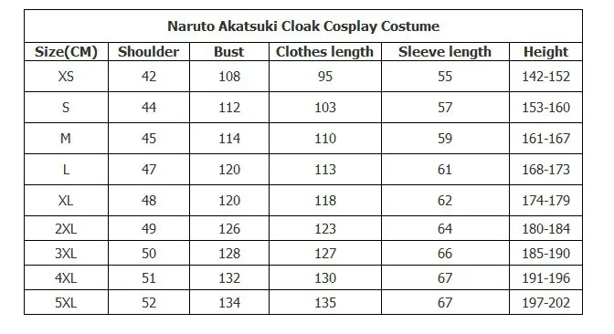Аниме Наруто Косплей костюмы Акацуки Итачи плащи Deidara халаты размера плюс одежда для Хэллоуина вечерние XS-5XL