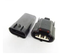 

10 Set Toyota Denso 3 Pin 3 Way Female And Male Waterproof Fuel Injector Connector Plug 6189-0099