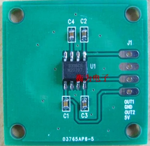 MLX90333 макетная плата, 8-pin SOIC 8, аналоговый выходной модуль датчика/электронный компонент