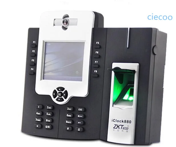 IClock 880 отпечаток времени записи системы биометрического время посещения/время посещения