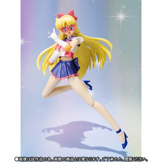 Оригинальная фигурка BANDAI Tamashii нация S. H. Figuarts(СВЧ)-Sailor V от "Pretty Guardian Sailor Moon"