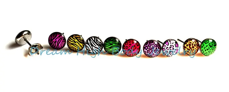 tiger grain 9logos newe design Popular Earring Nail Stud Hoop Fashion Body Jewelry 316l No fade Silver Fancy Korea .jpg_.webp