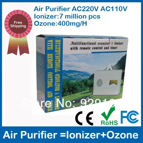 Озоновый генератор воды 220 В озоновый очиститель бытовой озонатор и озонатор с пультом дистанционного управления
