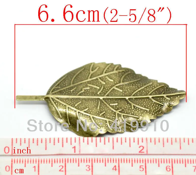 shipping-30Pcs с бронзовой филигранью под старину листовые Коннекторы в виде бабочки металлические поделки украшения DIY Результаты 6,6x3,3 см J0594