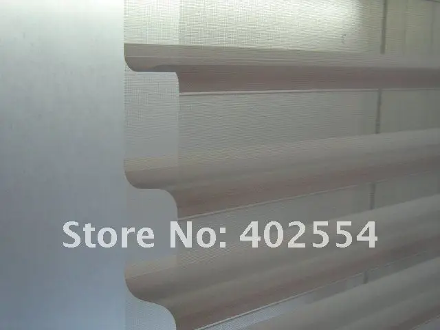 motorized zebra blinds, 1.6m wide or customized as your requirement