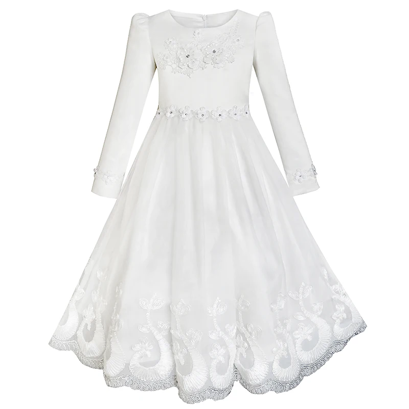 size 5 flower girl dresses