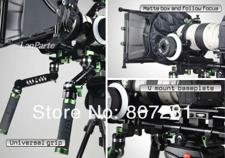 Распродажа Lanparte DSLR Rig с монитором и фокусировкой, PK-02