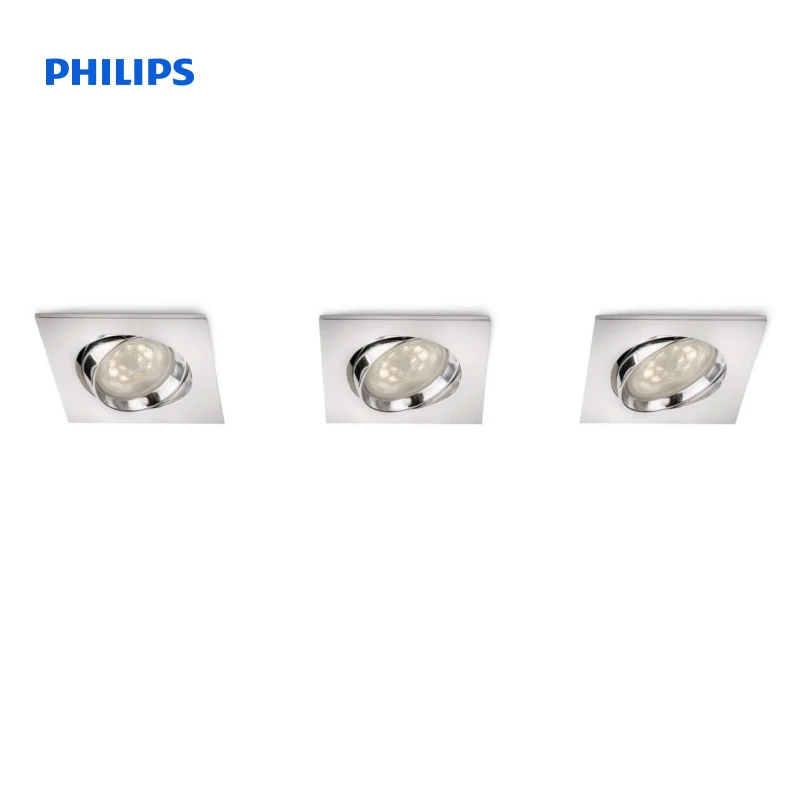 Philips Recessed spot light GALILEO chrome LED 590801116 - AliExpress