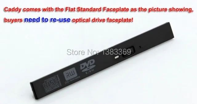 HDD SSD контейнер для второго жёсткого диска для HP Pavilion 15-n206nr, 15-e025so- UJ8DB