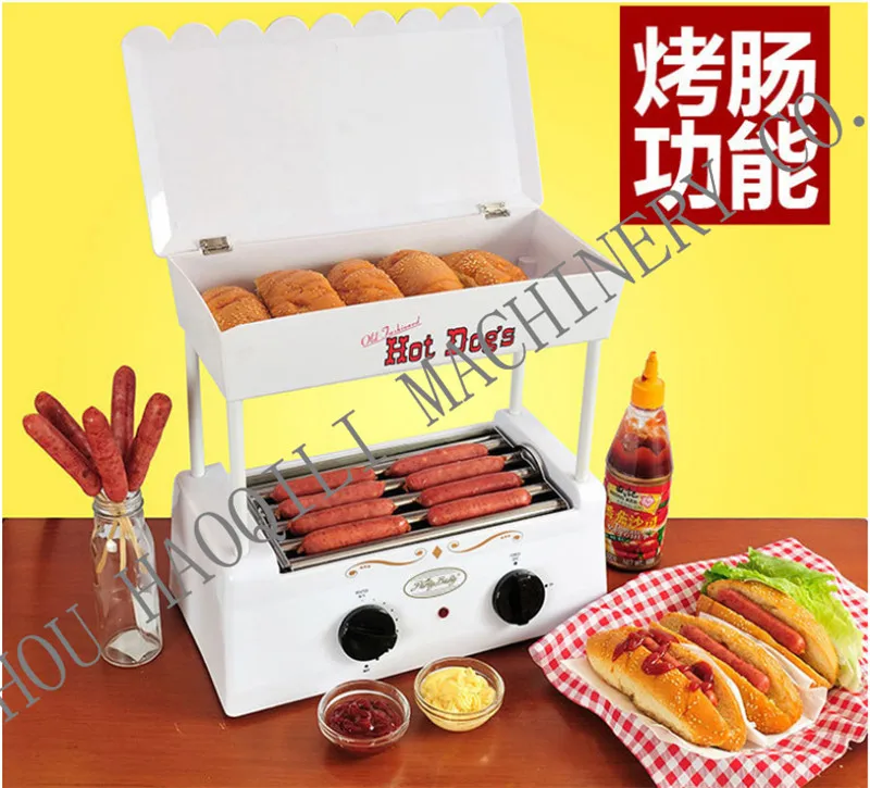 Бытовой колбаса машина | Hot Dog Гриль кебаб машина
